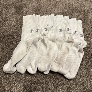 Under Armour Men's Training Cotton Crew Socks 4-Pack